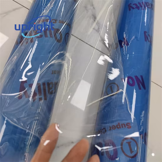 Factory Clear PVC Film Supplier Customized Thickness Transparent Sheets Roll for Strip Curtains